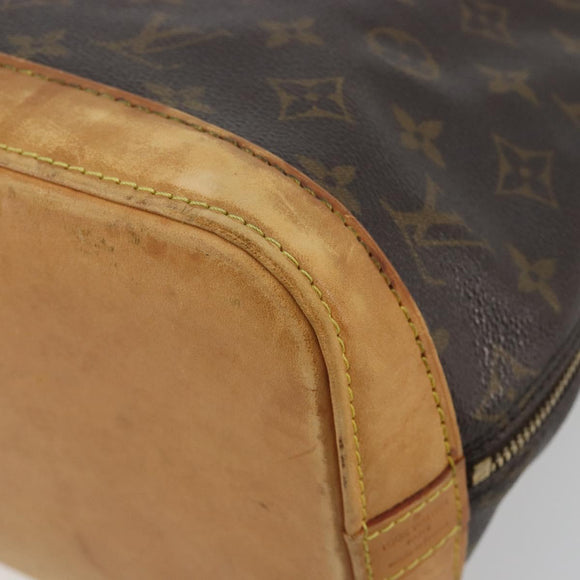 LOUIS VUITTON Monogram Alma Hand Bag M51130 LV Auth hk3970