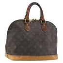 LOUIS VUITTON Monogram Alma Hand Bag M51130 LV Auth hk3970-1