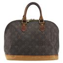 LOUIS VUITTON Monogram Alma Hand Bag M51130 LV Auth hk3970-13