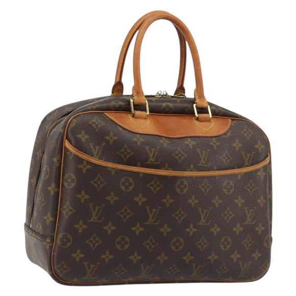 LOUIS VUITTON Monogram Deauville Hand Bag M47270 LV Auth hk3971