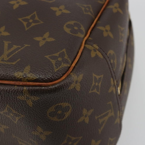 LOUIS VUITTON Monogram Deauville Hand Bag M47270 LV Auth hk3971