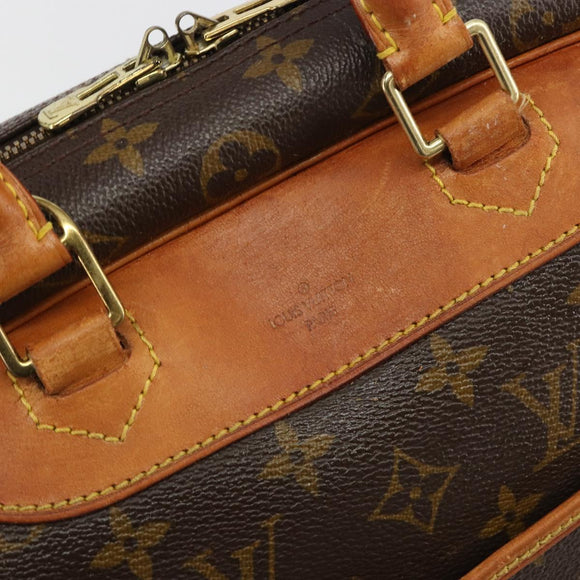 LOUIS VUITTON Monogram Deauville Hand Bag M47270 LV Auth hk3971