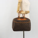 LOUIS VUITTON Monogram Deauville Hand Bag M47270 LV Auth hk3971-25