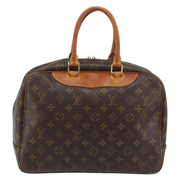 LOUIS VUITTON Monogram Deauville Hand Bag M47270 LV Auth hk3971