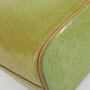 LOUIS VUITTON Monogram Vernis Houston Hand Bag Baby Blue M91005 LV Auth hk3972-17