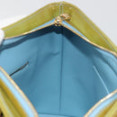 LOUIS VUITTON Monogram Vernis Houston Hand Bag Baby Blue M91005 LV Auth hk3972-21