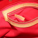 LOUIS VUITTON Monogram Vernis Reade PM Hand Bag Red Rouge M91088 LV Auth hk3973-12