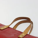 LOUIS VUITTON Monogram Vernis Reade PM Hand Bag Red Rouge M91088 LV Auth hk3973-14
