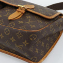 LOUIS VUITTON Monogram Gibeciere GM Shoulder Bag M42246 LV Auth hk3975-14