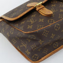 LOUIS VUITTON Monogram Gibeciere GM Shoulder Bag M42246 LV Auth hk3975-15