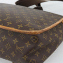 LOUIS VUITTON Monogram Gibeciere GM Shoulder Bag M42246 LV Auth hk3975-16