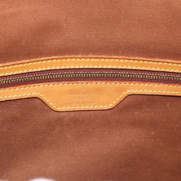 LOUIS VUITTON Monogram Gibeciere GM Shoulder Bag M42246 LV Auth hk3975