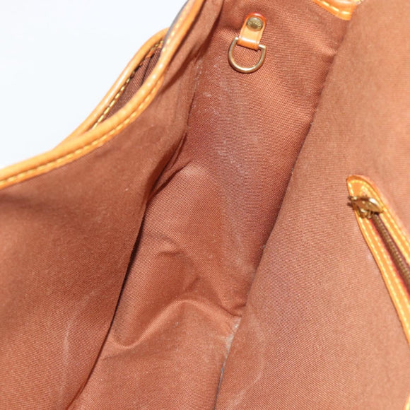 LOUIS VUITTON Monogram Gibeciere GM Shoulder Bag M42246 LV Auth hk3975