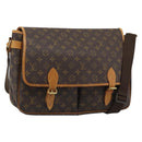 LOUIS VUITTON Monogram Gibeciere GM Shoulder Bag M42246 LV Auth hk3975-1