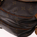 LOUIS VUITTON Monogram Saumur 30 Shoulder Bag M42256 LV Auth hk3976-17