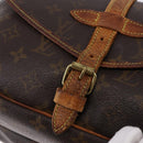 LOUIS VUITTON Monogram Saumur 30 Shoulder Bag M42256 LV Auth hk3976-18