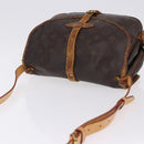 LOUIS VUITTON Monogram Saumur 30 Shoulder Bag M42256 LV Auth hk3976-6
