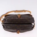 LOUIS VUITTON Monogram Saumur 30 Shoulder Bag M42256 LV Auth hk3976-5