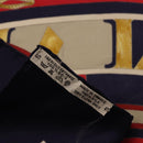 HERMES Carre 90 Scarf Parmi Les Fleursje Compte Silk Navy Auth hk3977-13