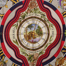 HERMES Carre 90 Scarf Parmi Les Fleursje Compte Silk Navy Auth hk3977-6
