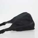 Salvatore Ferragamo Shoulder Bag Canvas Black Silver Auth hk3980-4