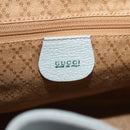 GUCCI Bamboo Backpack Suede Light Blue Gold 003 2058 0016 Auth hk3985-23