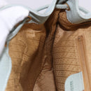 GUCCI Bamboo Backpack Suede Light Blue Gold 003 2058 0016 Auth hk3985-25