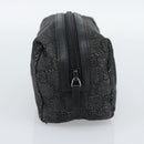 GUCCI GG Canvas Pouch Black 29595 0959 Auth hk3987-3