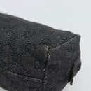 GUCCI GG Canvas Pouch Black 29595 0959 Auth hk3987-7