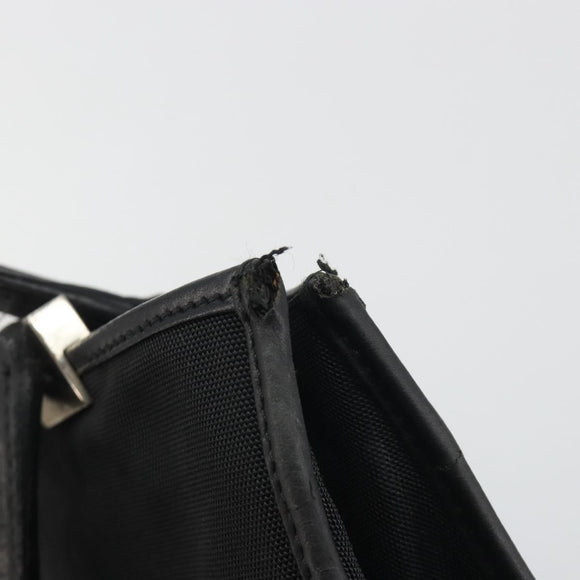 GUCCI Jackie Tote Bag Black Silver 002 1073 Auth hk3988