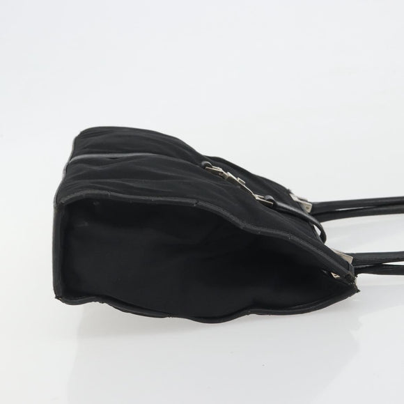 GUCCI Jackie Tote Bag Black Silver 002 1073 Auth hk3988
