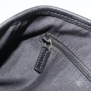 GUCCI GG Canvas Web Sherry Line Tote Bag Black Gold 163805 Auth hk3992-19