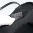 GUCCI GG Canvas Web Sherry Line Tote Bag Black Gold 163805 Auth hk3992-21