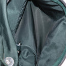 PRADA Backpack Nylon Green Silver Auth hk3999-27
