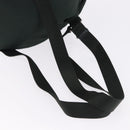 PRADA Backpack Nylon Green Silver Auth hk3999-9
