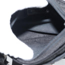 PRADA Shoulder Bag Nylon Black Silver Auth hk4000A-11