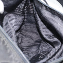 PRADA Shoulder Bag Nylon Black Silver Auth hk4001-20