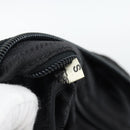 PRADA Shoulder Bag Nylon Black Silver Auth hk4001-12