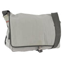 PRADA Sports Line Shoulder Bag Nylon Gray Silver Auth hk4002-1