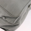 PRADA Sports Line Shoulder Bag Nylon Gray Silver Auth hk4002-15