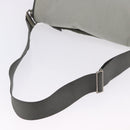 PRADA Sports Line Shoulder Bag Nylon Gray Silver Auth hk4002-8