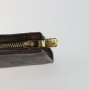 LOUIS VUITTON Damier Ebene Marais Pouch LV Auth hk4003-9