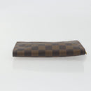 LOUIS VUITTON Damier Ebene Marais Pouch LV Auth hk4003-6