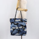 VALENTINO Tote Bag Nylon Rock Studs Auth hk4004-26