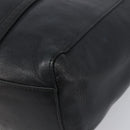 BALENCIAGA Every Day Tote Bag Leather Black Silver 551810 Auth hk4005-10
