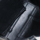 BALENCIAGA Every Day Tote Bag Leather Black Silver 551810 Auth hk4005-11