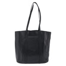 BALENCIAGA Every Day Tote Bag Leather Black Silver 551810 Auth hk4005-2