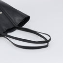 BALENCIAGA Every Day Tote Bag Leather Black Silver 551810 Auth hk4005-7