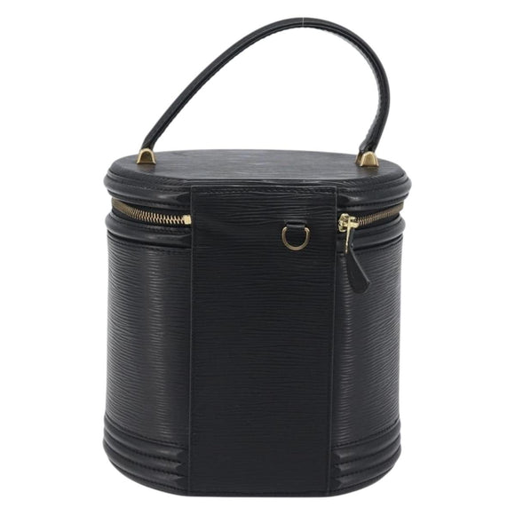 LOUIS VUITTON Epi Cannes Hand Bag Black M48032 LV Auth hk4006