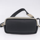 Chloe Bailey Hand Bag Leather 2way Beige Gold Auth hk4009V-5